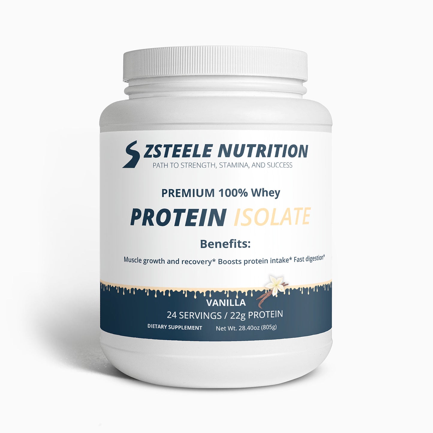 Advanced 100% Whey Protein Isolate (Vanilla)